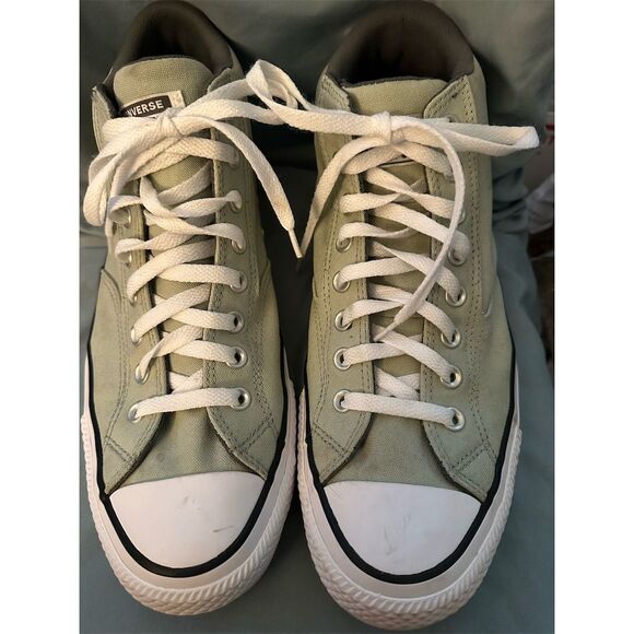 Converse Chuck Taylor All Star High Top Sneakers Sage Size 12 Unisex - Picture 1 of 8